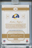 2025 Matthew Stafford Panini Flawless RUBY RED 21/25 #20 Los Angeles Rams