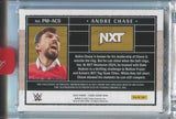 2024 Andre Chase Panini Three Count WWE PRIME MEMORABILIA SHIRT AUTO 45/99 AUTOGRAPH RELIC #PM-ACS NXT