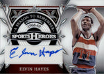 2024 Elvin Hayes Leaf Sports Heroes A SEASON TO REMEMBER WHITE AUTO 2/3 AUTOGRAPH #ASR-EH1 Washington Bullets HOF