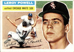 1956 Leroy Powell Topps ROOKIE RC #144 Chicago White Sox BV $15