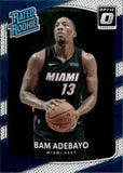 2017-18 Bam Adebayo Donruss Optic RATED ROOKIE RC #187 Miami Heat 7