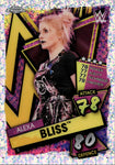 2021 Alexa Bliss Topps Chrome WWE Slam Attax SPECKLE REFRACTOR #5 Monday Night Raw