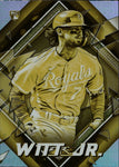 2022 Bobby Witt Jr. Topps Fire GOLD MINTED ROOKIE RC #198 Kansas City Royals