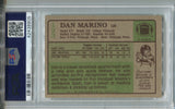 1984 Dan Marino Topps ROOKIE RC PSA 7 #123 Miami Dolphins HOF 8905