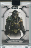 2024 Krrsantan Topps Star Wars Galactic Antiquities 20/25 #34 The Book of Boba Fett