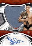 2023 Gunther Panini Chronicles CROWN ROYALE WWE SILHOUETTE MAT AUTO 95/99 AUTOGRAPH RELIC #SL-GUN Monday Night Raw