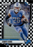 2024 Jahmyr Gibbs Panini Prizm BLACK AND WHITE CHECKERBOARD #93 Detroit Lions