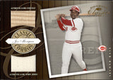 2011 Joe Morgan Donruss Classics CLASSIC COMBOS BAT JERSEY 006/100 RELIC #CC-8 Cincinnati Reds HOF