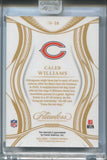 2025 Caleb Williams Panini Flawless EMERALD GREEN 4/5 #10 Chicago Bears