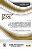 2023 Ava Panini Immaculte WWE ROOKIE SHIRT AUTO 91/99 AUTOGRAPH RELIC RC #MA-AVA NXT