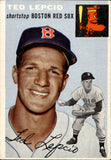 1954 Ted Lepcio Topps #66 Boston Red Sox BV $25