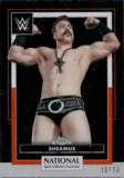 2026 Sheamus Topps Chrome WWE The National Sports Collector Convention Exclusive Black RayWave Refractor 10/10 #WWE-17 Monday Night Raw