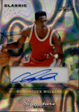 2025 Dominique Wilkins Leaf Signature Series CLASSIC ART PLATINUM LAVA AUTO 1/1 ONE OF ONE AUTOGRAPH #CA-DW2 Atlanta Hawks HOF