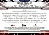 2023 Ronald Acuna Jr. Topps Stadium Club INSTAVISION #IV-RA Atlanta Braves 2