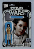 2026 Leia Organa Topps Star Wars Chrome Galaxy COMICFRACTOR CASE HIT SP! #VC-14