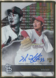 2020 Kwang-Hyun Kim Topps Gold Label ROOKIE GOLD FRAMED AUTO AUTOGRAPH RC #GLA-KK St. Louis Cardinals