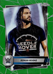 2025 Roman Reigns Topps Chrome WWE GREEN REFRACTOR 48/99 #3 Friday Night Smackdown