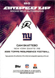 2025 Cam Skattebo Topps Resurgence AMPED UP ROOKIE DUAL JERSEY AUTO 067/149 AUTOGRAPH RELIC RC #AU-CS New York Giants