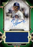2024 Nico Hoerner Topps Triple Threads JUMBO JERSEY AUTO 01/50 AUTOGRAPH RELIC #AJR-NH Chicago Cubs