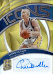 2020-21 Chris Mullin Panini Spectra ICONS GOLD AUTO 10/10 AUTOGRAPH #ICO-CMU Indiana Pacers HOF