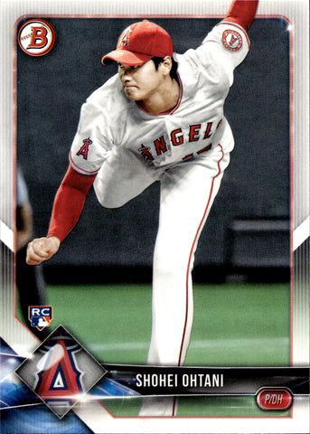 2018 Shohei Ohtani Bowman ROOKIE RC #49 Anaheim Angels 1