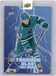 2024-25 Will Smith Upper Deck Fleer Ultra THUNDER CLAP #4 San Jose Sharks 1