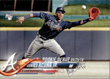 2018 Ronald Acuna Jr. Topps Update Series ROOKIE DEBUT RC #US252 Atlanta Braves