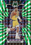 2022-23 Rui Hachimura Panini Mosaic GREEN SWIRL FOTL 2/5 SSP #139 Los Angeles Lakers