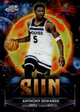 2025-26 Anthony Edwards Topps Cosmic Chrome PLANETARY PURSUIT SUN SP #PPS-5 Minnesota Timberwolves