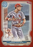 2023 Tommy Edman Topps Gypsy Queen RED BORDER 01/10 #291 St. Louis Cardinals