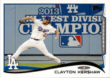 2014 Clayton Kershaw Topps SP POSTSEASON FENCE VARIATION #400 Los Angeles Dodgers