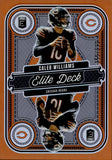 2025 Caleb Williams Donruss Elite ORANGE ELITE DECK 055/199 #5 Chicago Bears