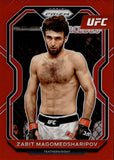 2021 Zabit Magomedsharipov Panini Prizm UFC RED 092/275 #93 Featherweight