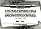 2026 Jon Jones Topps Chrome UFC ORANGE RAYWAVE REFRACTOR 14/25 #36 Heavyweight