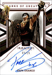 2023 Papa Shango Panini Immaculate RED MARKS OF GREATNESS AUTO 09/25 AUTOGRAPH #MG-PSH WWE Legend