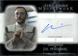 2020 Omid Abtahi as Dr. Pershing Autograph Topps Star Wars Masterwork #A-OA AUTO