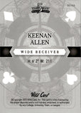 2023 Keenan Allen Wild Card Stacked Deck QUEEN 1/1 Los Angeles Chargers #SD-KA