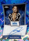 2025 Shinsuke Nakamura Topps Chrome SAPPHIRE AUTO  #BBA-SHI