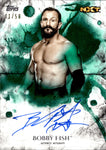 2018 Bobby Fish Topps WWE Undisputed GREEN ROOKIE AUTO 01/50 AUTOGRAPH RC #UA-BF NXT