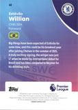 2025-26 Estevao Willian Topps Chrome Premier League #68 RAYWAVE SILVER ROOKIE CHELSEA