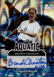 2025 Brandi Chastain Leaf Signature Series AQUATIC KILLER WHALE INSCRIPTION AUTO 1/1 TEAM USA #A-BC1
