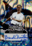 2025 Brandi Chastain Leaf Signature Series AQUATIC KILLER WHALE INSCRIPTION AUTO 1/1 TEAM USA #A-BC1