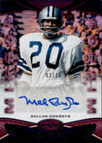 2019 Mel Renfro Panini Certified MIRROR SIGNATURES PURPLE AUTO 2/10 Dallas Cowboys #MI-MR