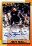 2025 Jason Kendall Topps 1990 AUTOGRAPH AUTO Pittsburgh Pirates #90B2-JK