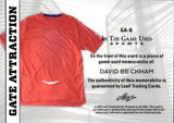 2025 David Beckham Relic Leaf In The Game Used #GA-6 23/55 BLUE GATE ATTRACTION GAME WORN RELIC