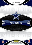 2019 Mel Renfro Panini Certified MIRROR SIGNATURES PURPLE AUTO 2/10 Dallas Cowboys #MI-MR