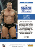 2023 Randy Orton Panini Chronicles Honors WWE PURPLE 32/49 #342 Friday Night Smackdown