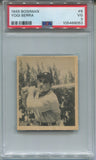 1948 Yogi Berra Bowman ROOKIE RC PSA 3 #6 New York Yankees HOF 8053