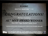 2023 Ichiro Suzuki Topps Update Series BLACK MVP MEDALLION 144/199 #MVP-IS Seattle Mariners HOF