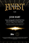 2024-25 Josh Hart Topps Finest FINEST AUTO AUTOGRAPH #FA-JH New York Knicks